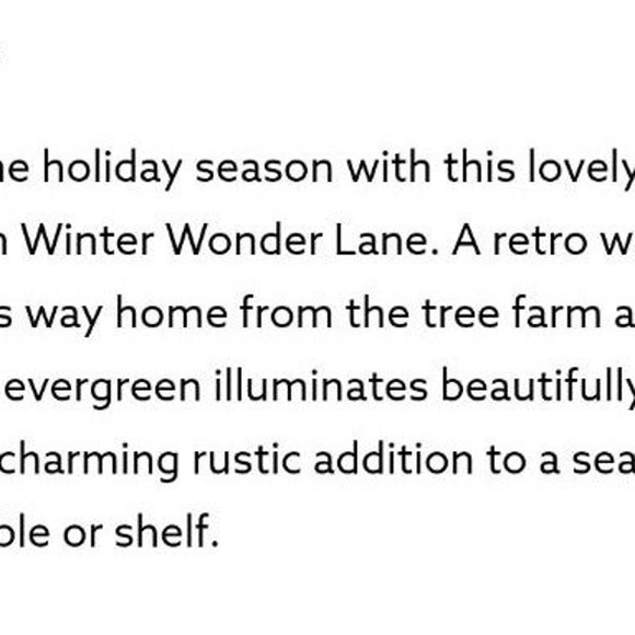 Woodie car & tree led table decoration Christmas tree Xmas holiday winter decor - Picture 5 of 7